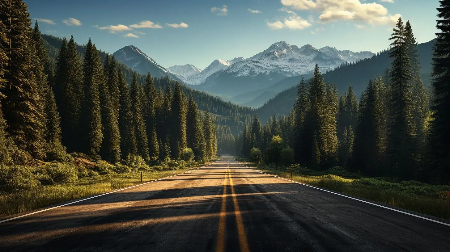 An open road ahead