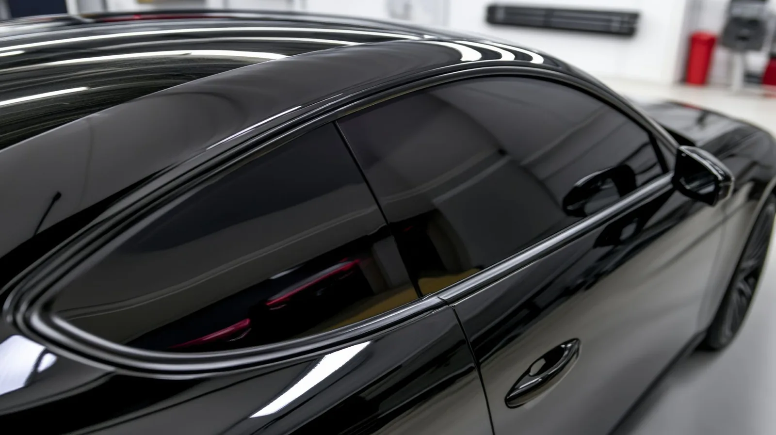 Professional window tinting